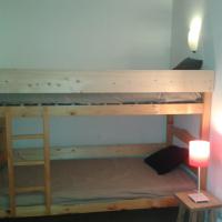 le lit superposé du gîte Vercors