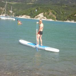 Du paddle sur le lac, c'est possible en location