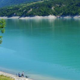 Les pêcheurs du lac de du Montenard-Avignonet